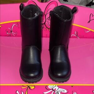 Old Navy Kids Black Shoe Boots